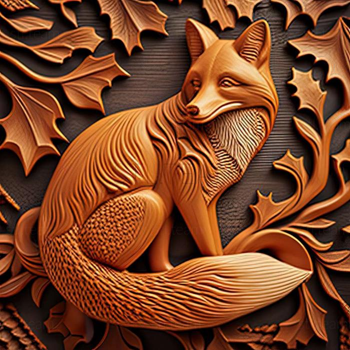 Animals fox